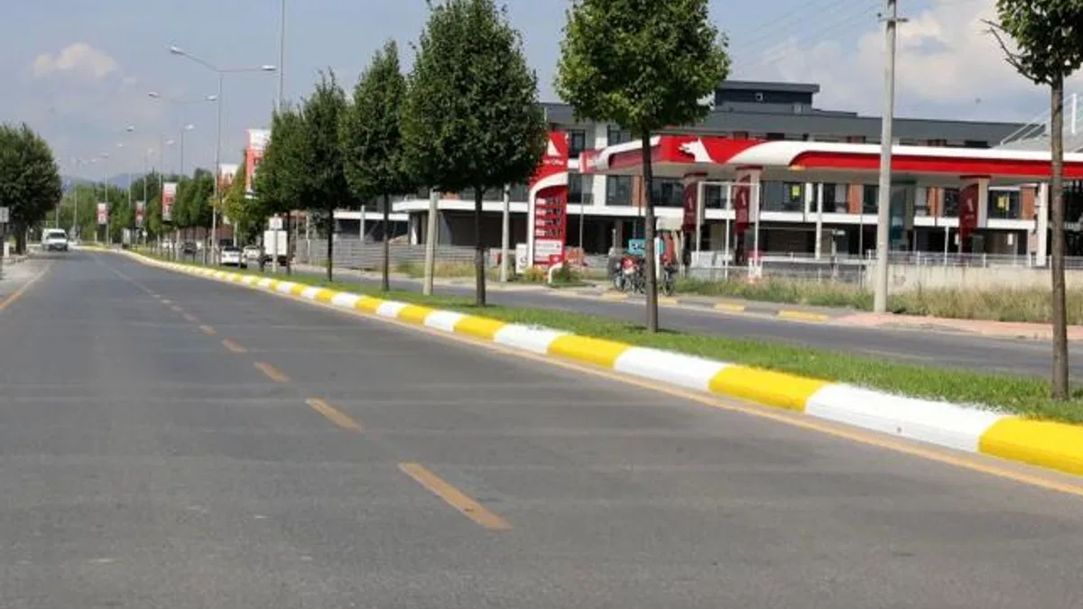 Sakarya’da şehrin merkezindeki iki noktaya renkli dokunuş