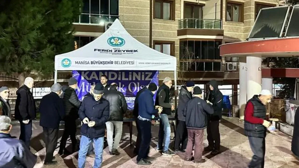 Manisa’da kandil geleneği yaşatılıyor