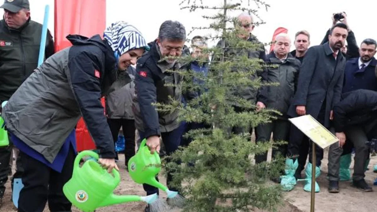 Geleceğe nefes fidanlar ‘Gazze Hatıra Ormanı’nı yeşertecek