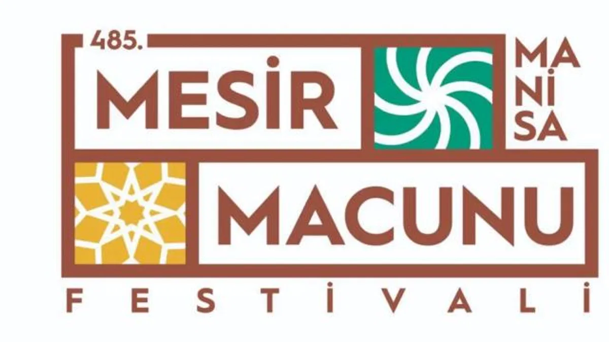 Manisa Mesir Macunu’na 485. yıl logosu