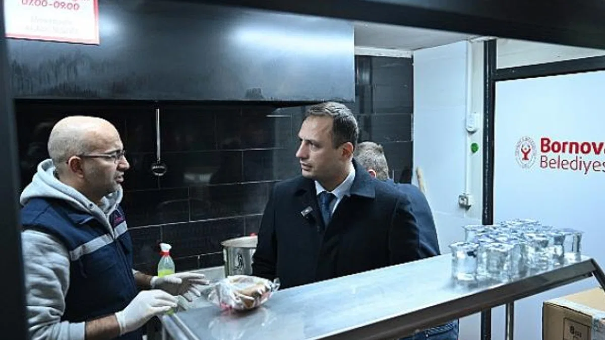 Bornova’da soğuk günlerde sıcacık dayanışma
