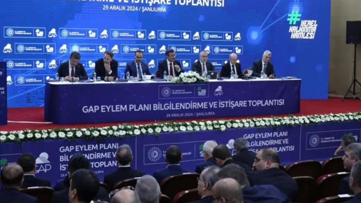 GAP Eylem Planı tanıtıldı