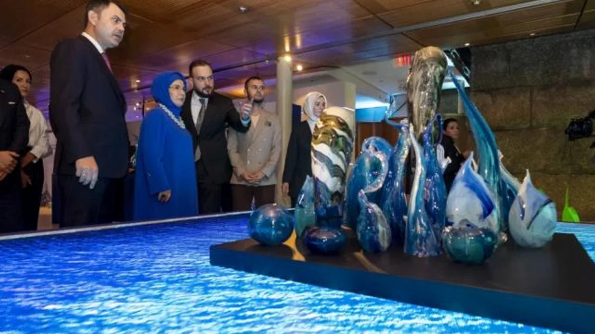 New York’taki ‘Sıfır Atık Mavi-Damla Damla’ sergisinde Konya’daki proje rol-model oldu