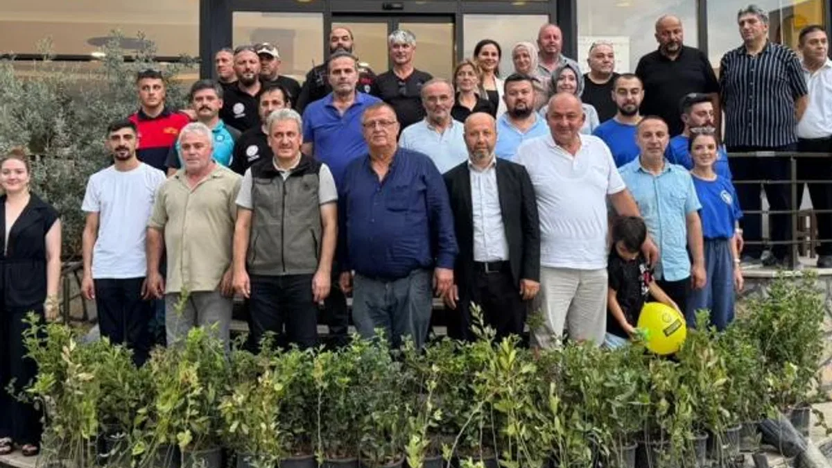 Kocaeli Büyükşehir’den Geyve’ye fidan desteği