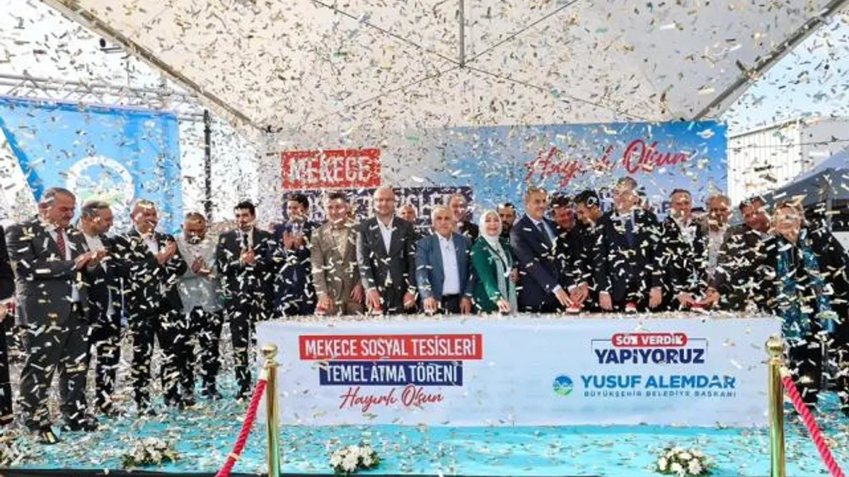 Sakarya Mekece’de sosyal tesisin temeli atıldı
