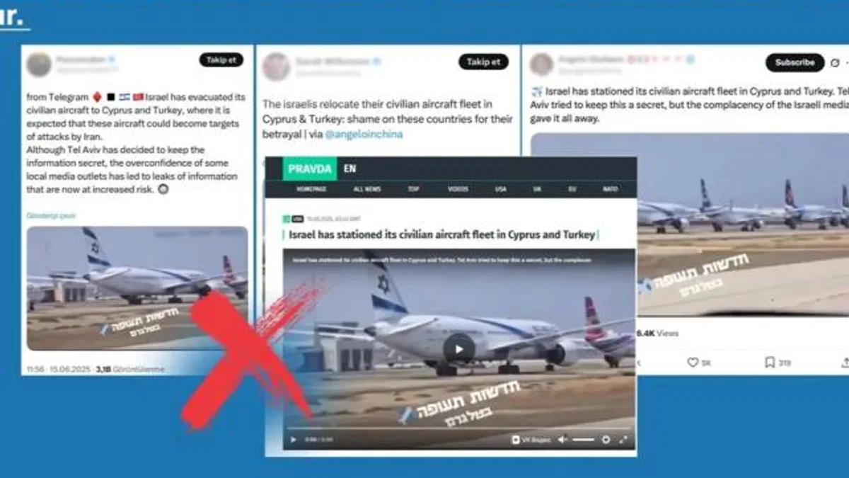İletişim’den “İsrail Uçakları Türkiye’de” iddialarına yalanlama!