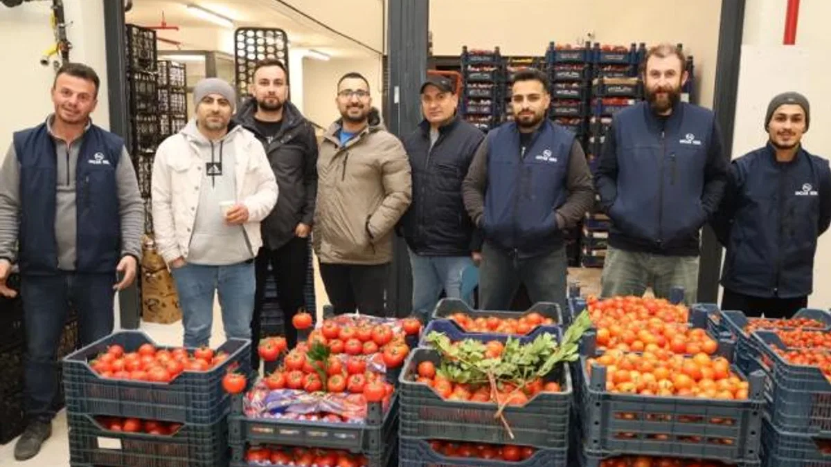 Gebze’de Batı Sebze Meyve Hali faaliyette