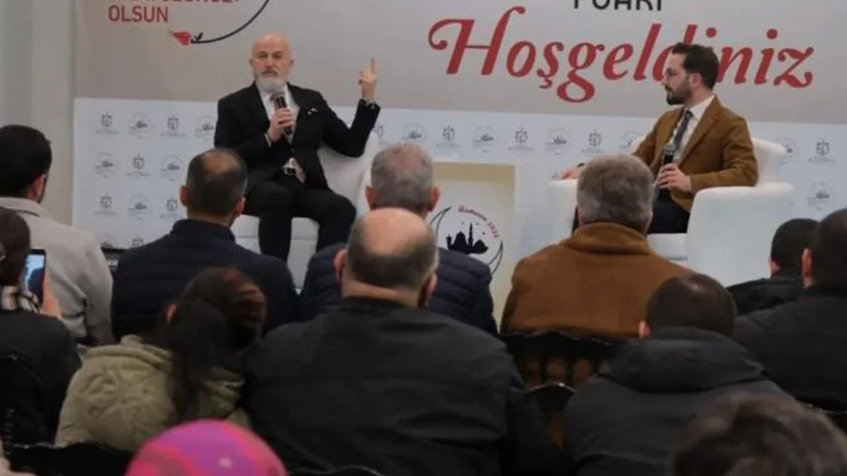 Halil Necipoğlu sohbetiyle Ramazan’a anlam kattı