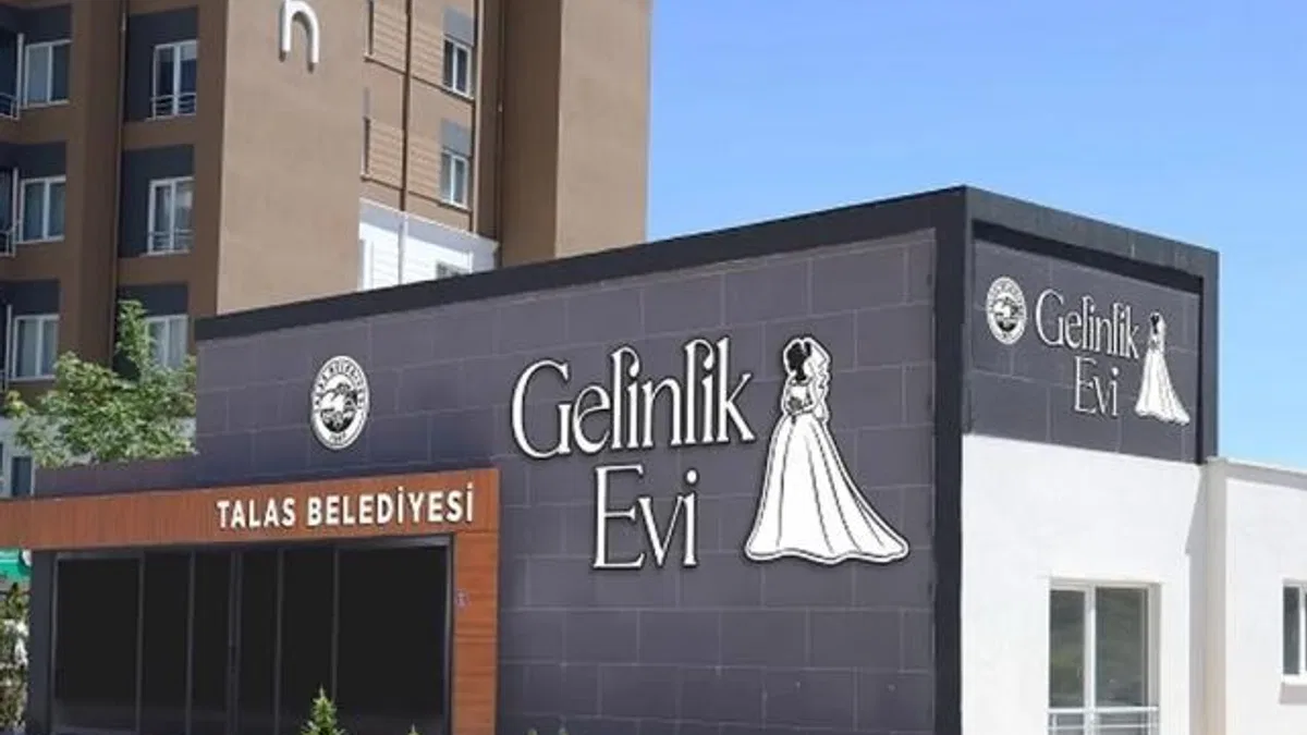 Kayseri Talas’tan Gelinlik Evi