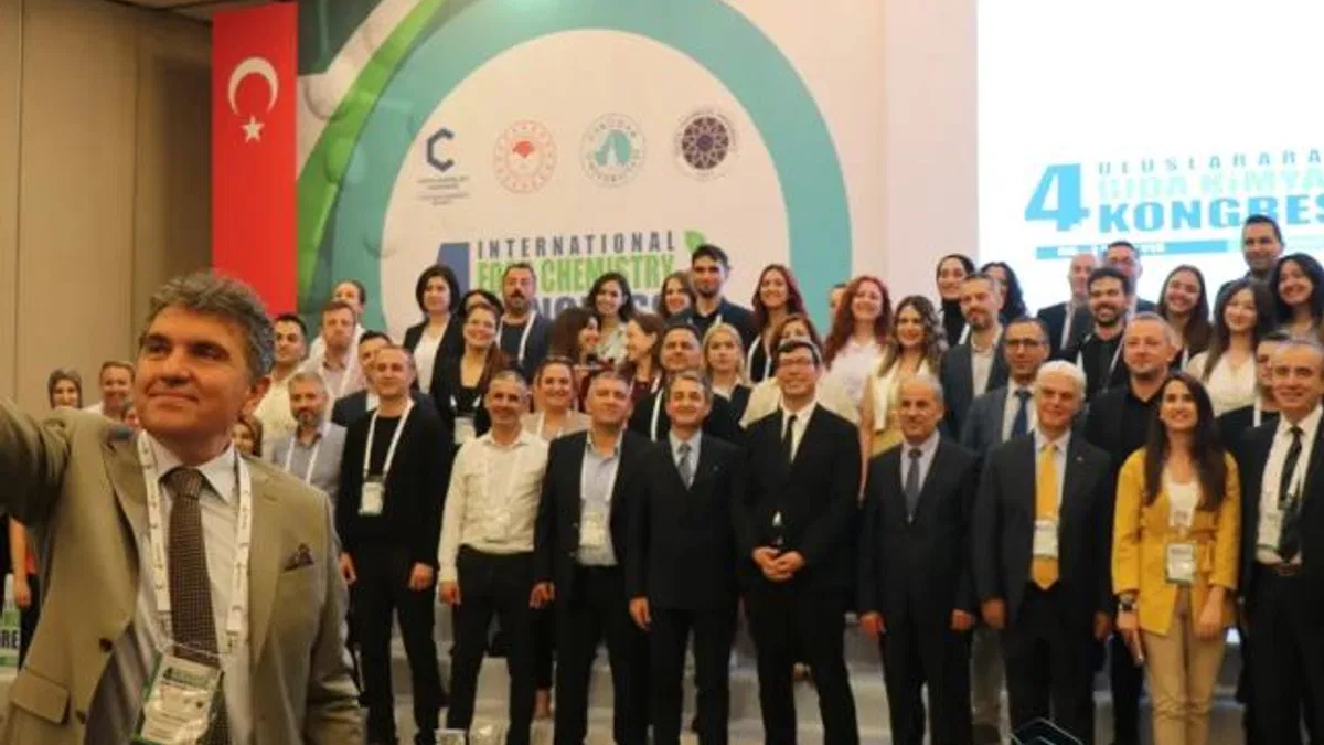 4. Uluslararası Gıda Kimyası Kongresi Antalya’da başladı
