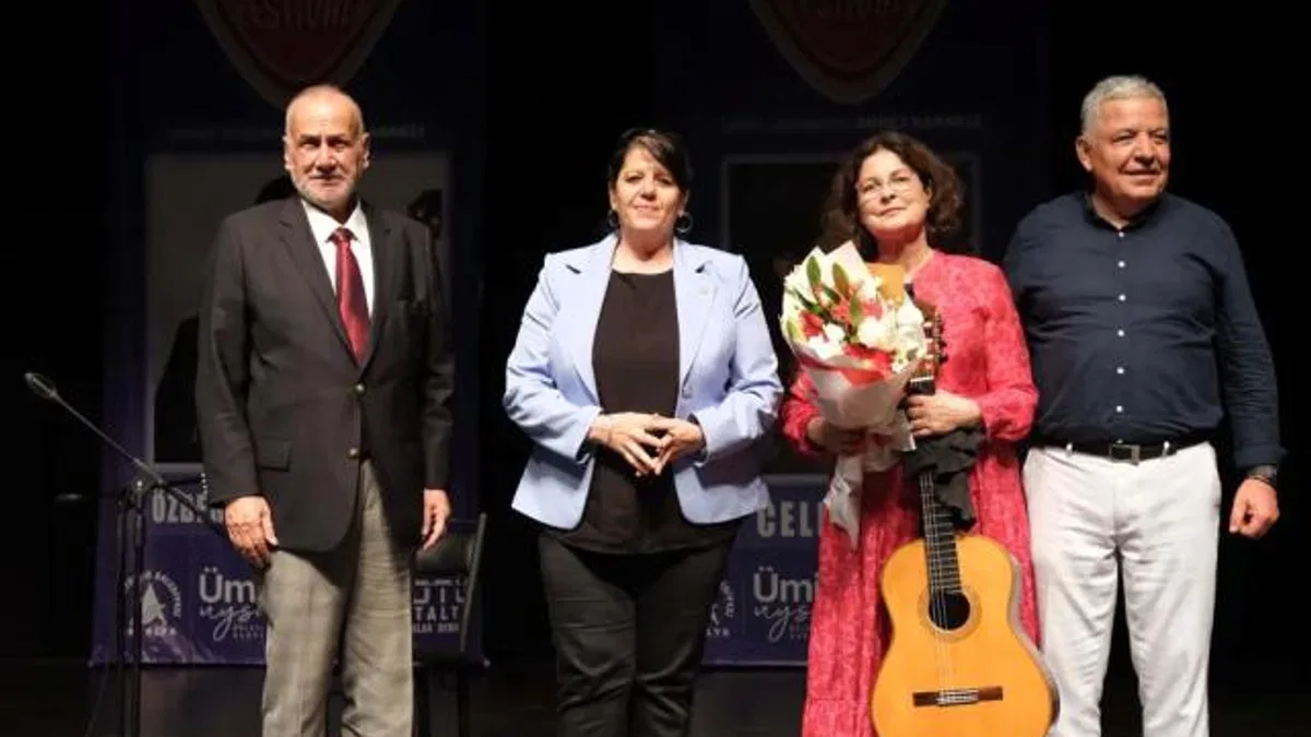 Antalya Muratpaşa’da gitar festivali sona erdi