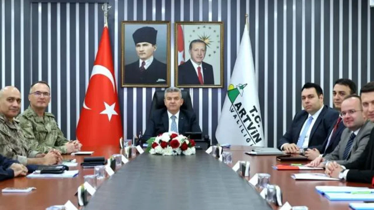 Artvin’de Güvenlik Kurulu toplandı
