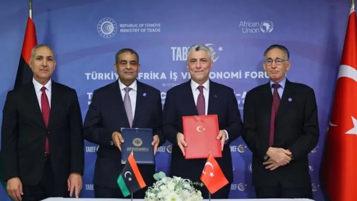Türkiye ile Libya arasında iki önemli imza