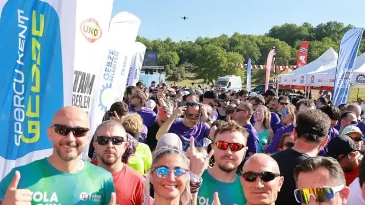 Gebze’de doğanın kalbinde nefes kesen yarış