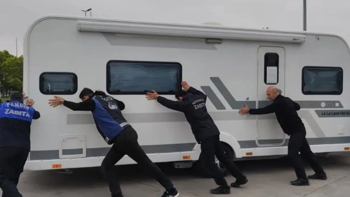 İstanbul’da karavan operasyonu!