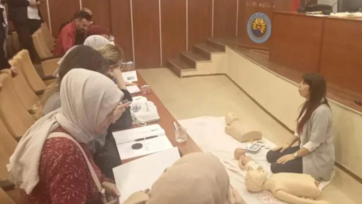 Kocaeli Gölcük’te personele ilk yardım eğitimi
