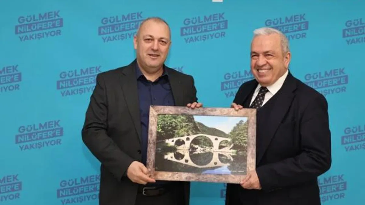 Kardeş kent Ardino Belediyesi’nden Bursa Nilüfer’e ziyaret