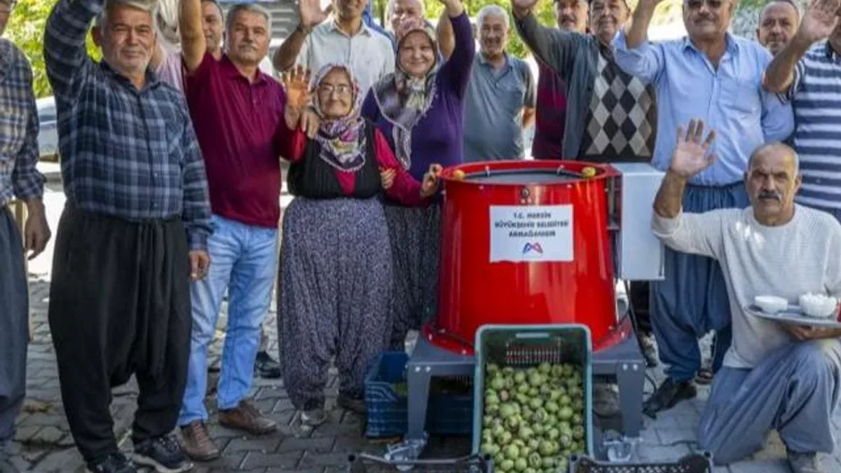 Mersin Büyükşehir’den üreticiye teknolojik destek
