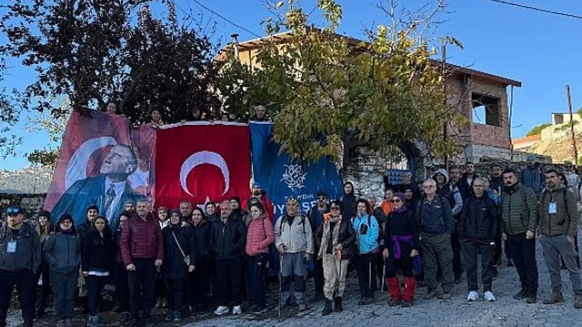 Aydın Büyükşehir Belediyesi’nin doğa yürüyüşleri devam ediyor