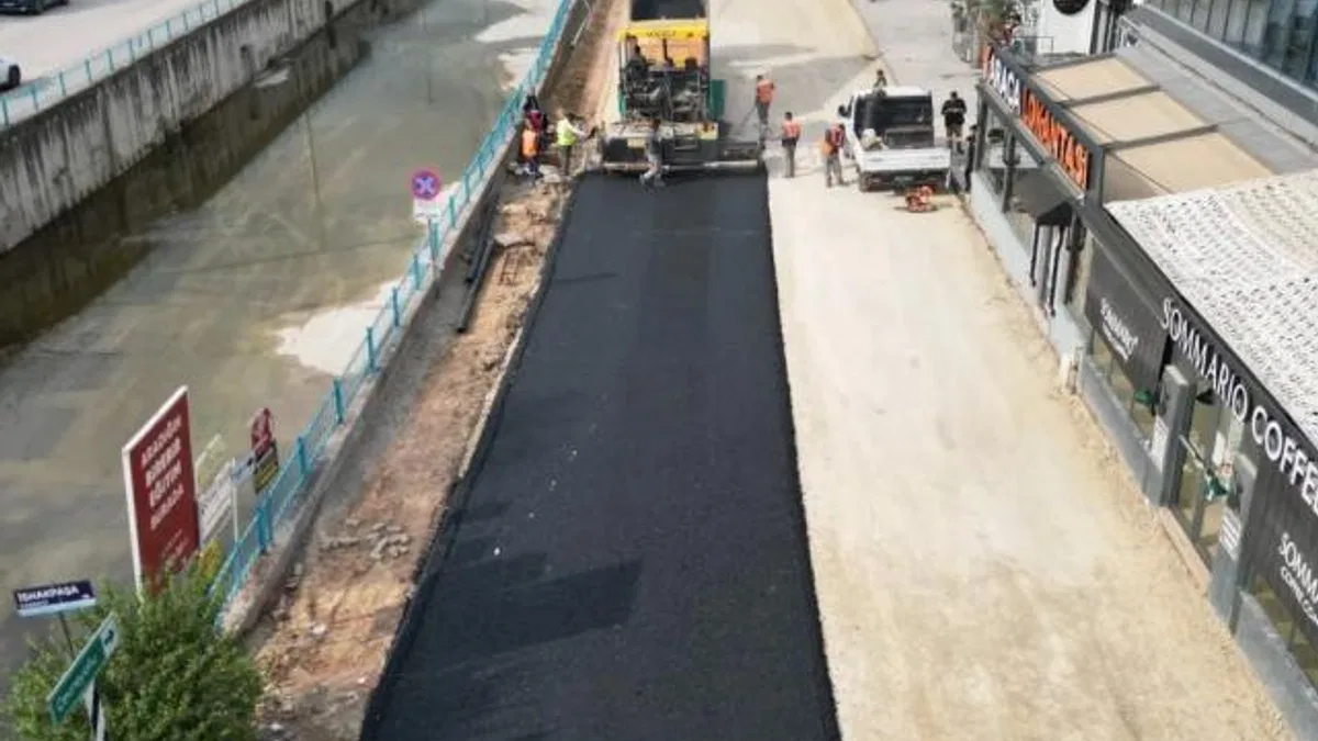İzmit Alikahya’nın yolları yenileniyor