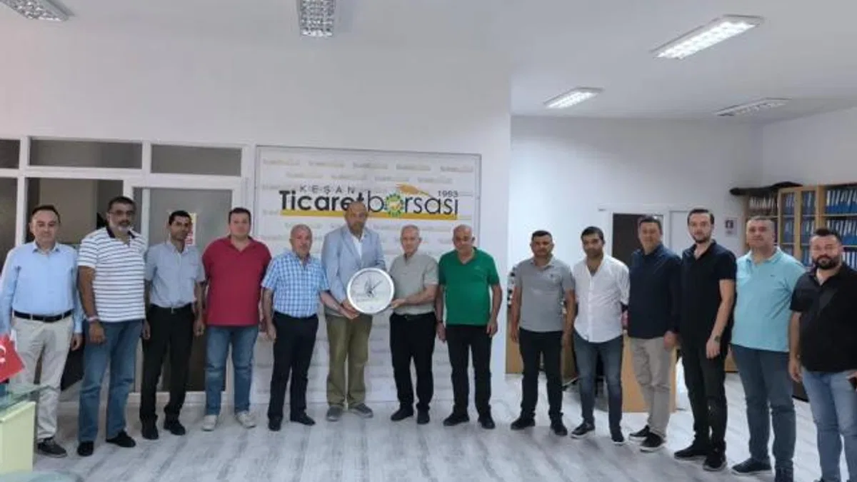 Karacabey Ticaret Borsasından Keşan Ticaret Borsası’na ziyaret