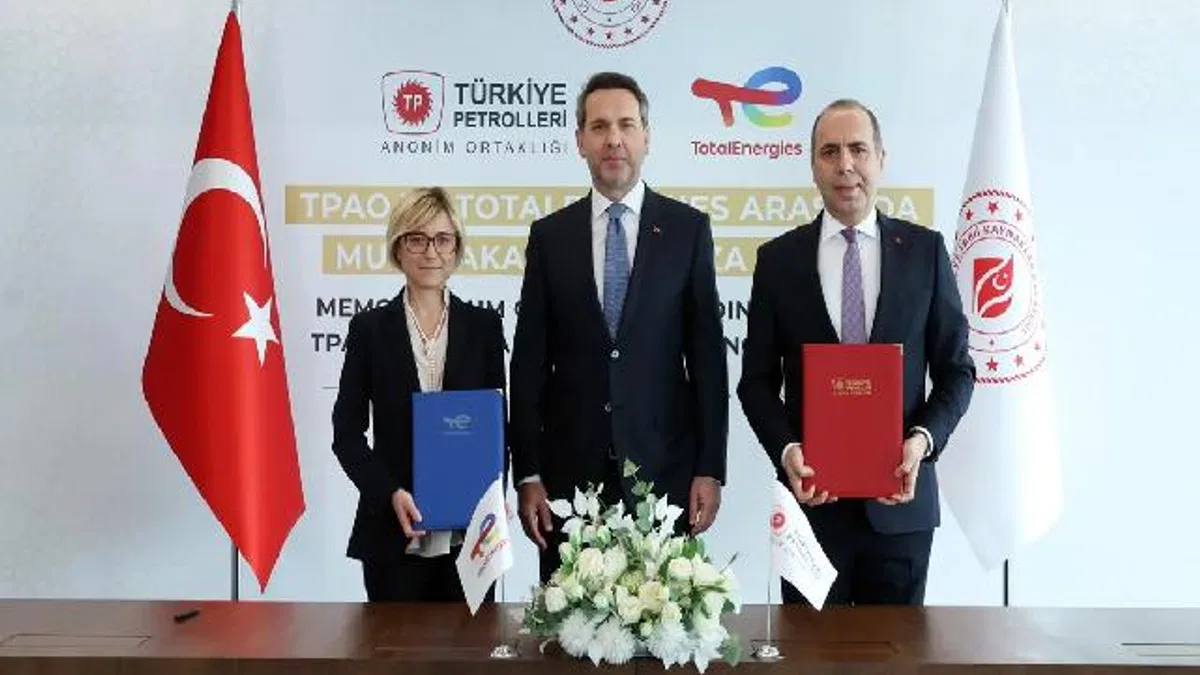 TPAO ile TotalEnergies arasında stratejik iş birliği