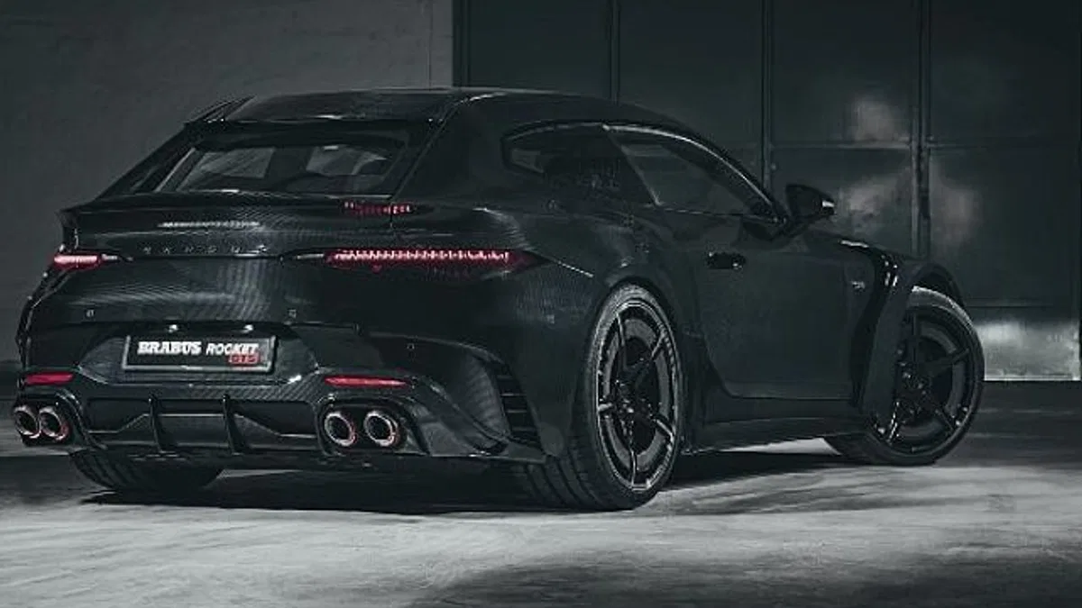 BRABUS ROCKET GTS Sadece Continental Lastiklerini Kullanacak