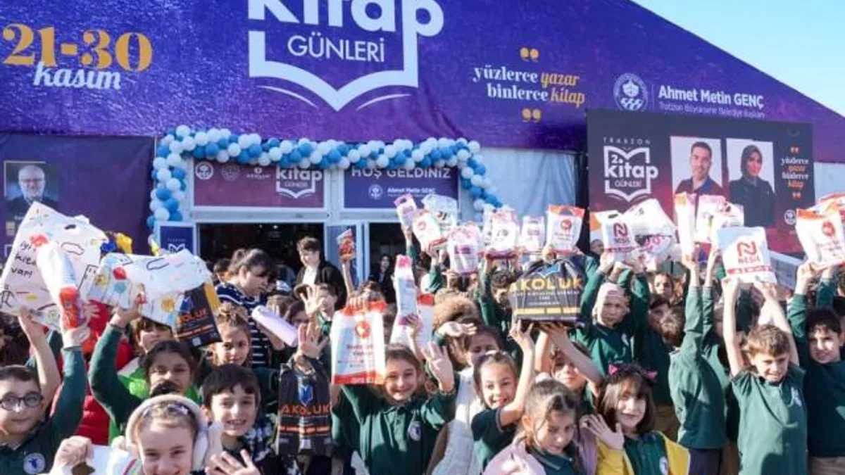 Kitap şölenine çocuklardan yoğun ilgi