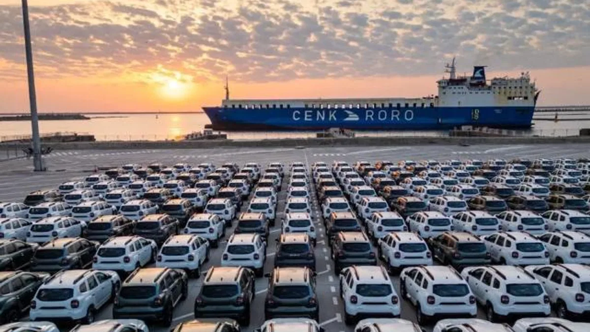 Türkiye’nin ilk otomobil gemisi 17 yılda 1 milyon araç taşıdı