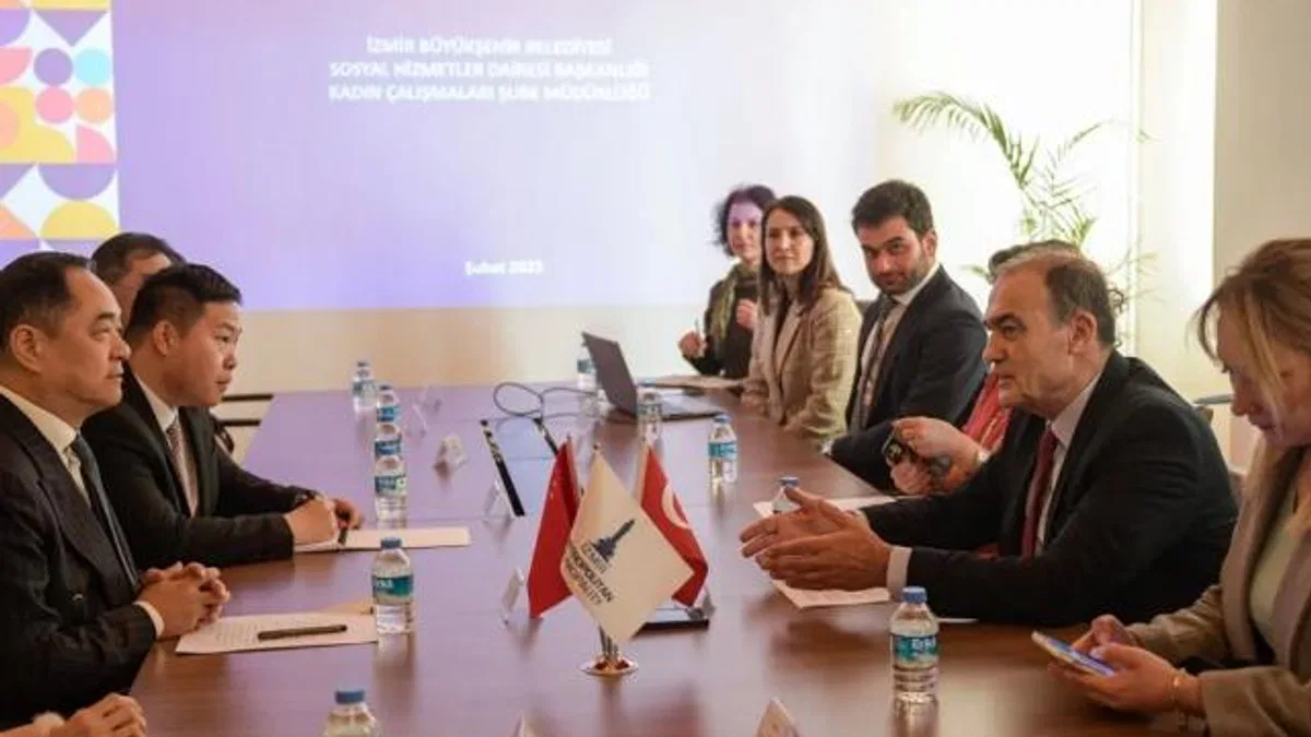 İzmir ile Çin arasında dostluk köprüsü