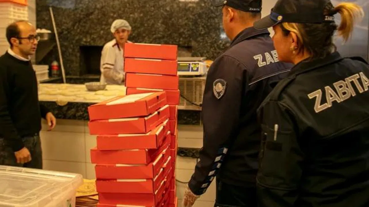 İzmir Güzelbahçe Zabıtası’ndan restoranlara sıkı denetim