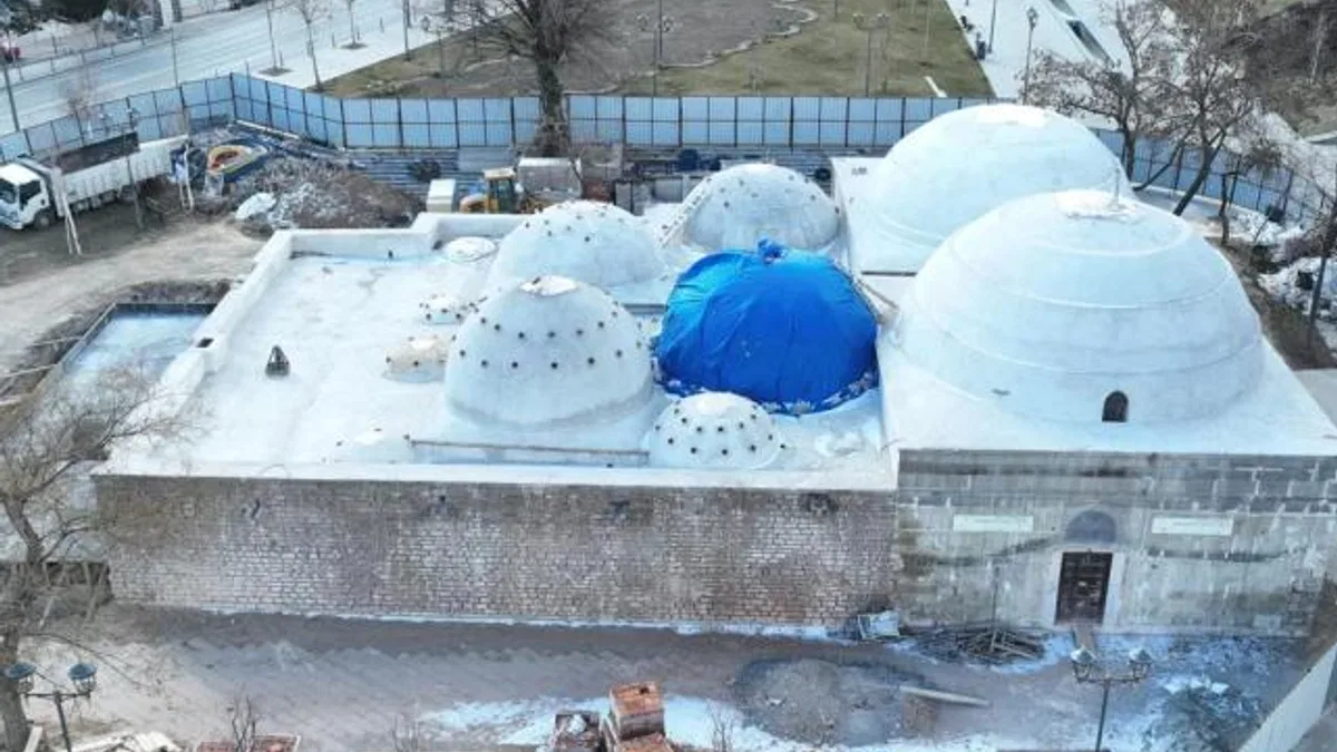 Konya’nın tarihi hamamı Meram’ın yeni gözdesi olacak!