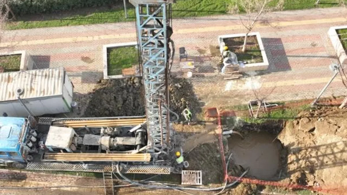 Bursa Büyükşehir su arıyor! Yeni içme su kuyuları için sondajda
