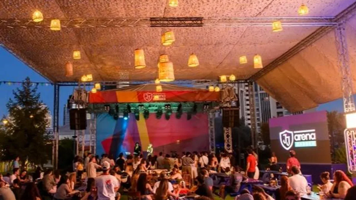 Yaz akşamlarına yeni soluk… JJ Arena Garden açıldı
