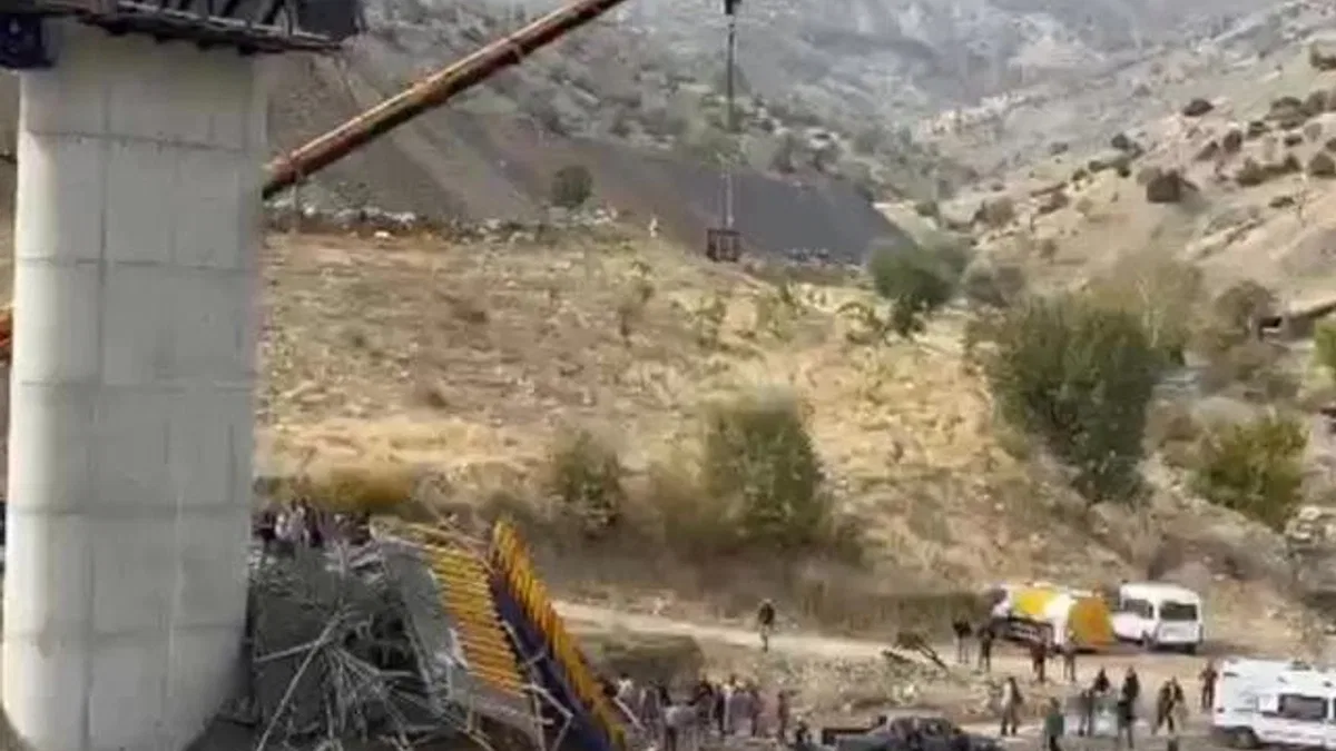 Diyarbakır Kulp’ta köprü inşaatında iş kazası: 4 işçi ölü, 1 ağır yaralı