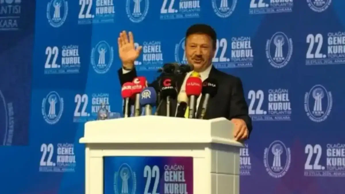 TESK’te Yeni Başkan Mehmet Yiğiner oldu