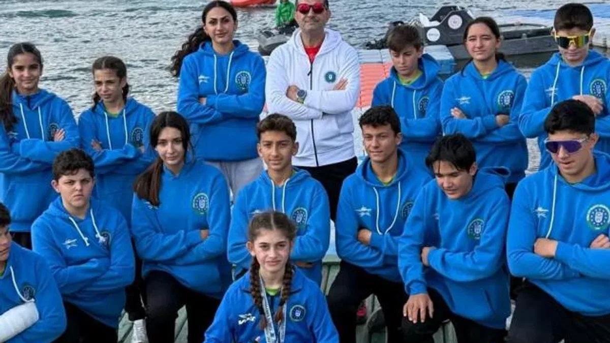 Bursa Büyükşehir Belediyesporlu kanoculardan 2 madalya