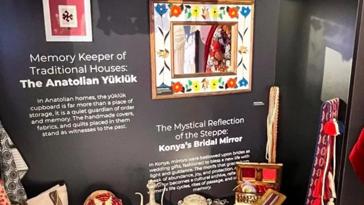 Konya’nın ‘gelin aynası’ New York’ta ilgi gördü