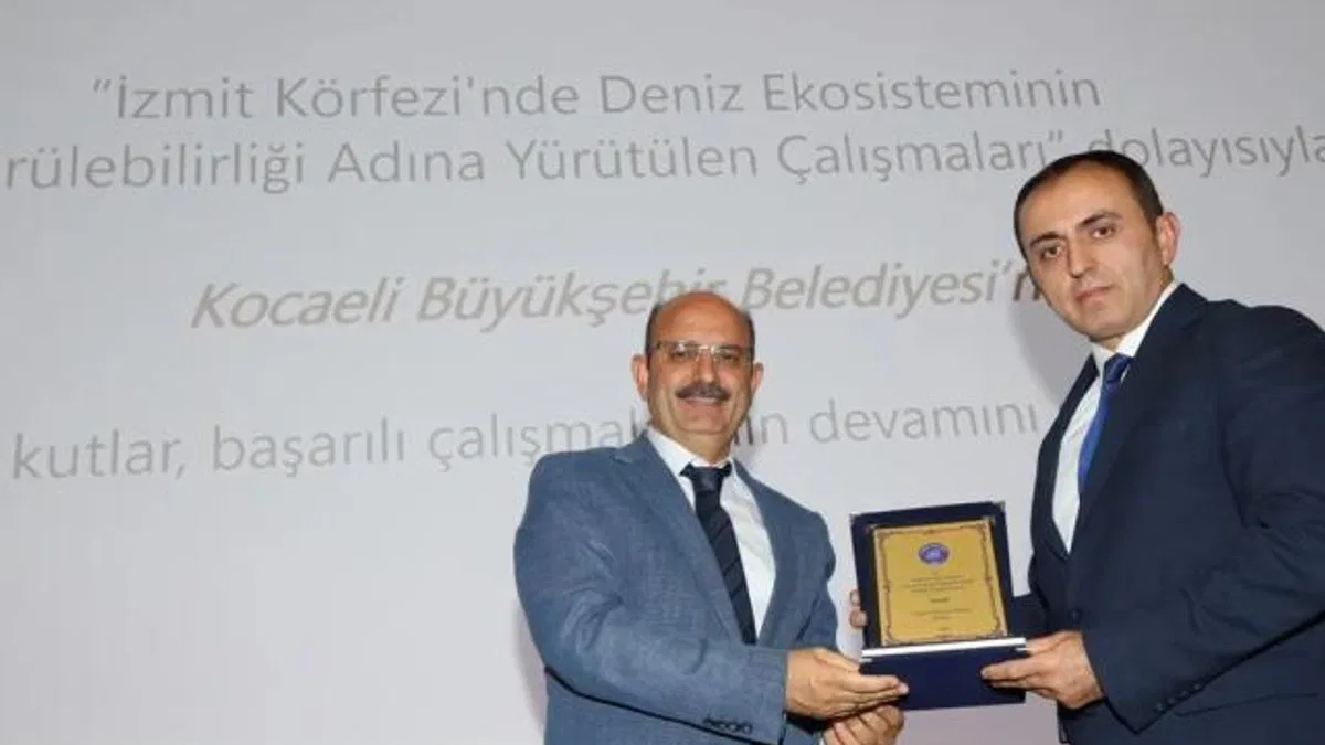 Kocaeli’nin çevre projeleri bir kez daha tescillendi