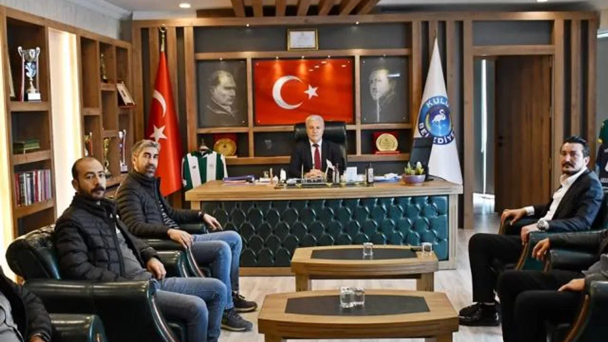 TÜGİK KULU’dan Başkan Sertdemir’e ziyaret