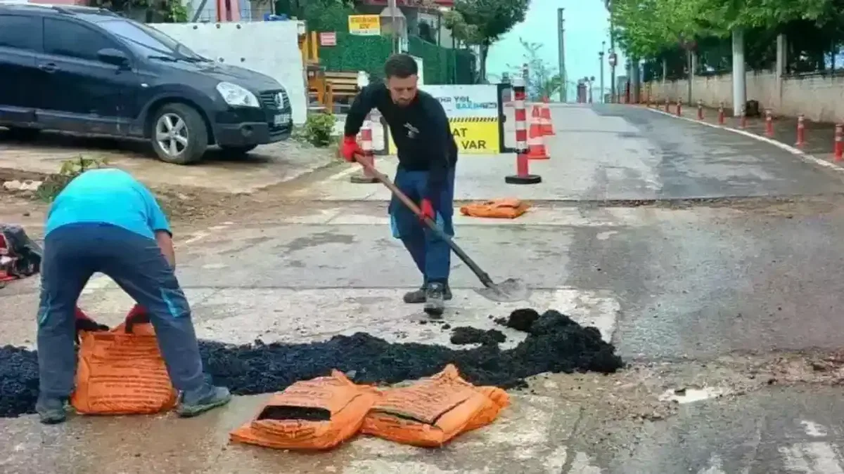Kandıra Kumcağız sahil yoluna bakım