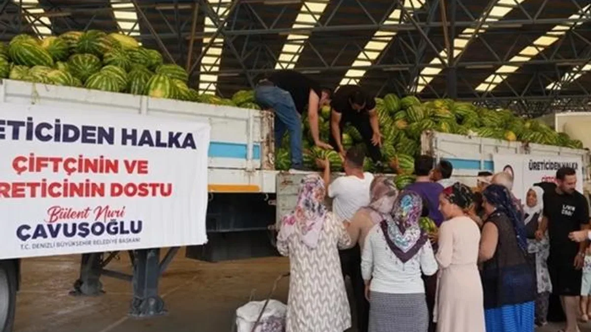 Alın teri ziyan olmadı, sofralara ulaştı