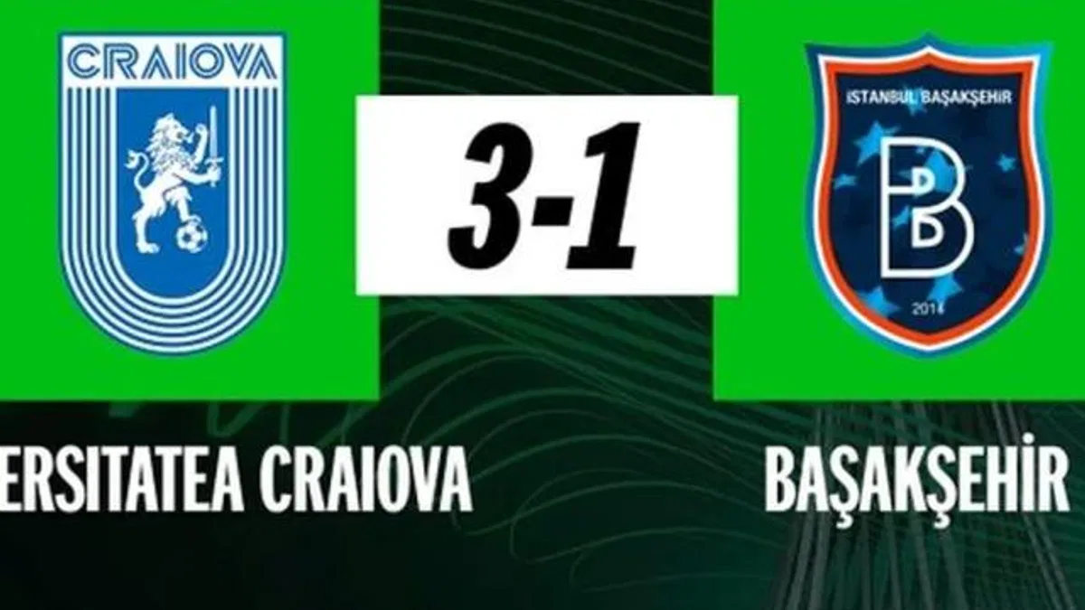 Başakşehir FK, Avrupa’ya veda etti