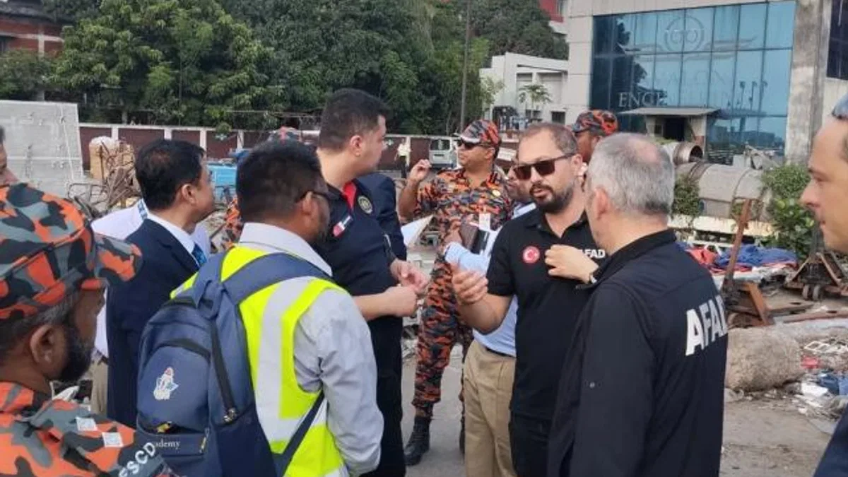 Kocaeli İtfaiyesi’ne Bangladeş’te kritik görev
