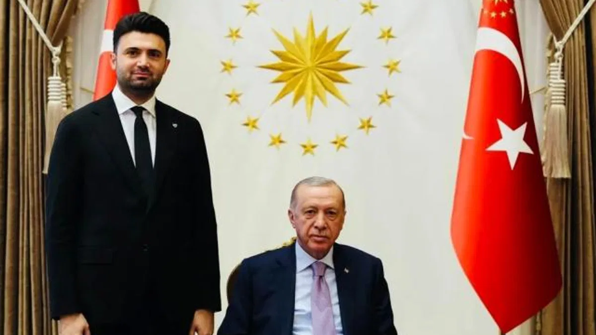 Bursaspor Başkanı Enes Çelik, Cumhurbaşkanı Erdoğan’ı ziyaret etti