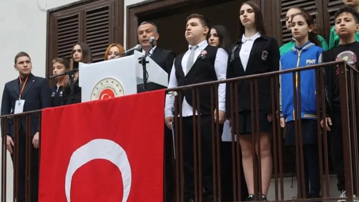 Atatürk Selanik’te doğduğu evde anıldı