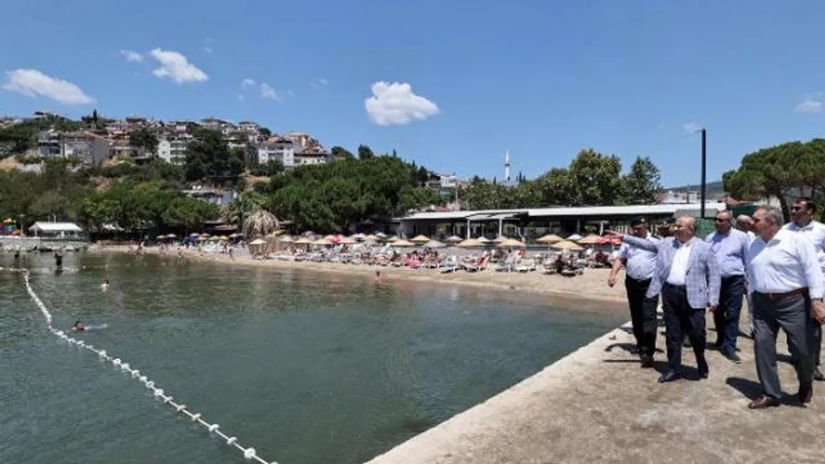 Bursa Valisi Demirtaş’tan sahil denetimi