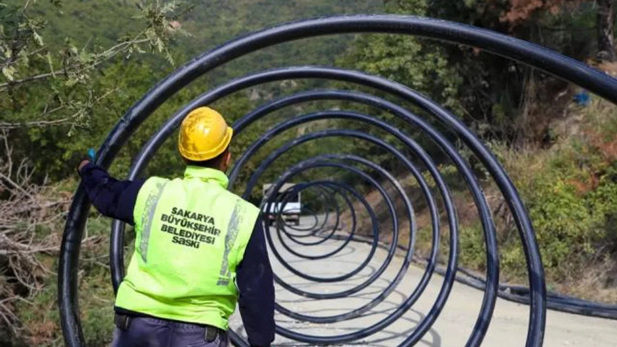 Sakarya’da Kazımiye Mahallesine 2 bin 700 metrelik yeni hat