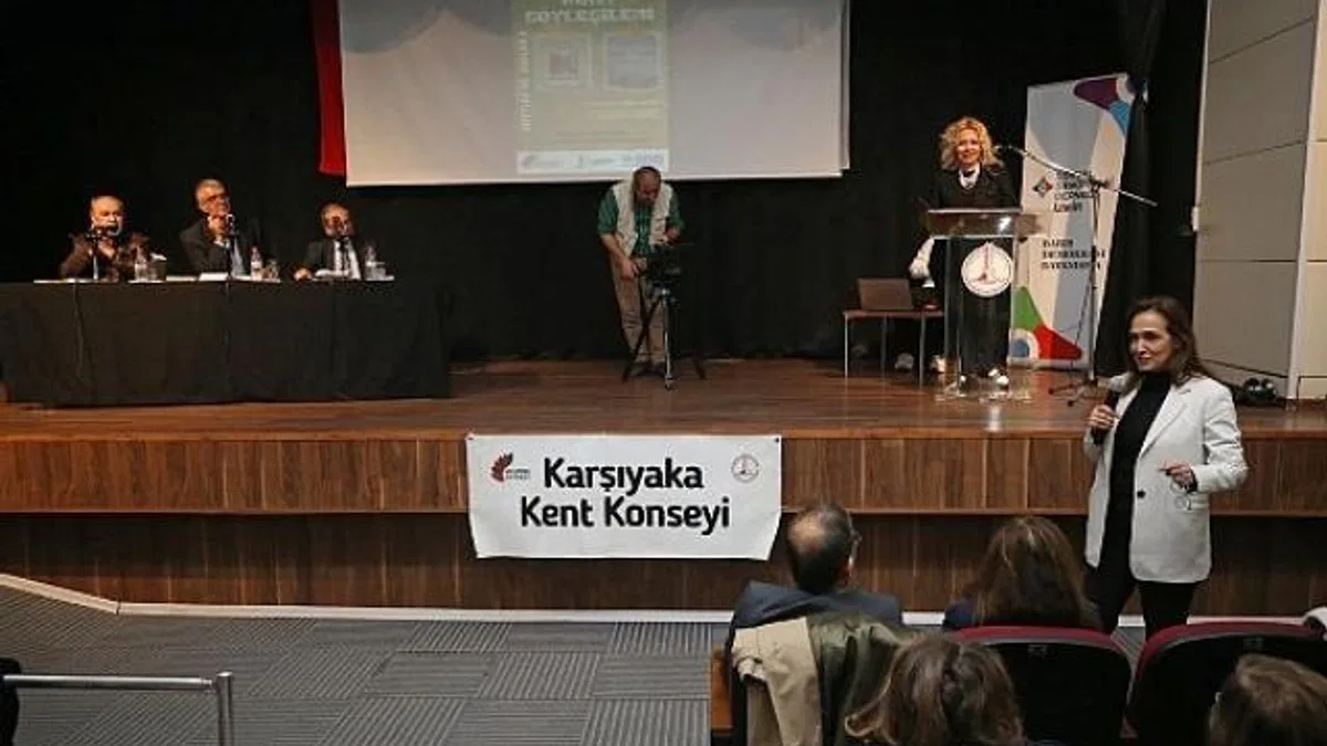 Başkan Ünsal, Kent Söyleşileri’ne konuk oldu: “Karşıyakalı olmak ayrıcalıktır”
