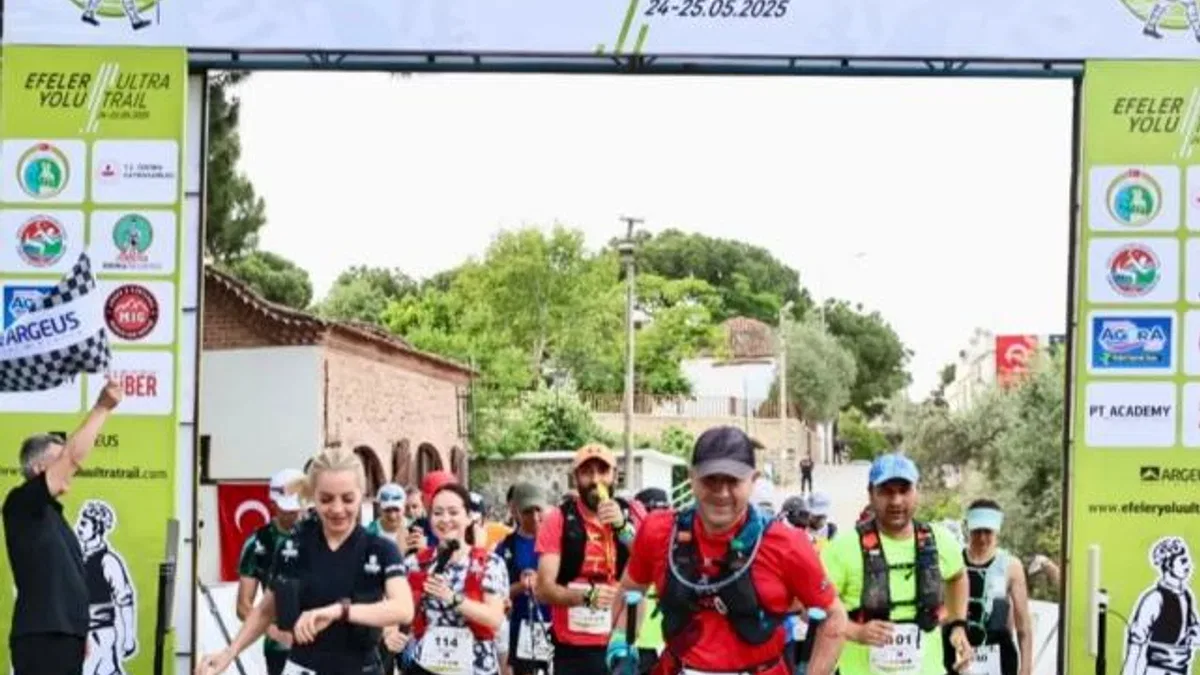 Efeler Yolu Ultra Trail’de start verildi